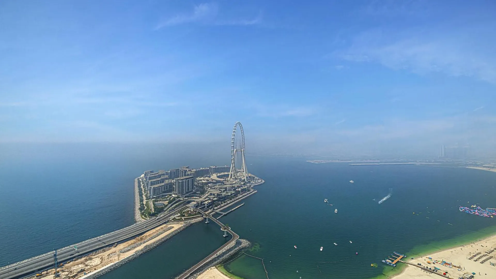펜션 Daniels 3Br Plus Maids Room In Address Jbr Dubai Eye View 아랍에미리트